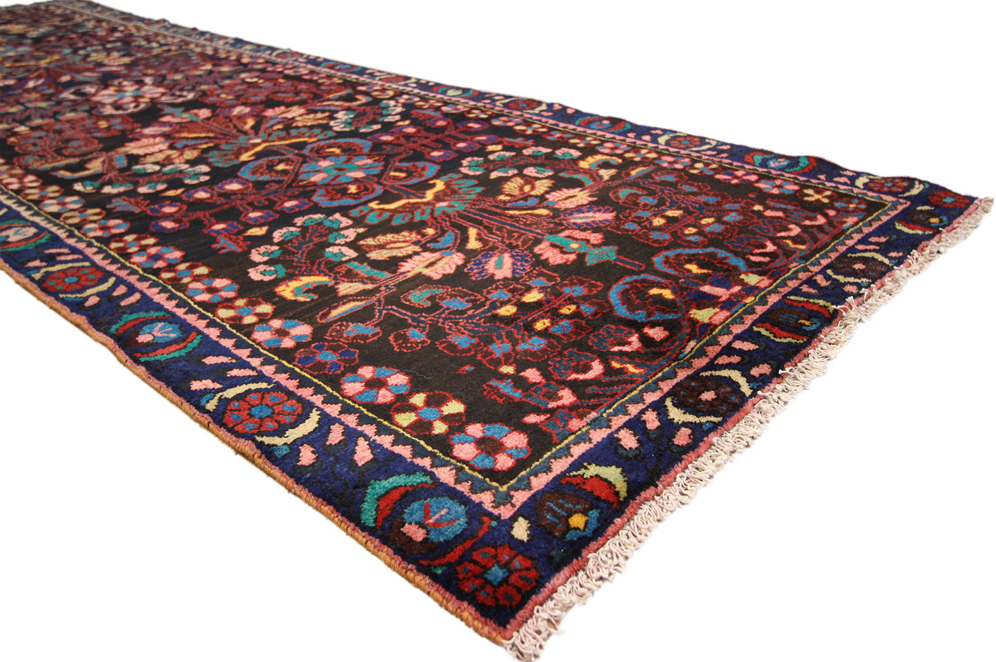 3 x 10 Antique Persian Bakhtiari Rug 75289