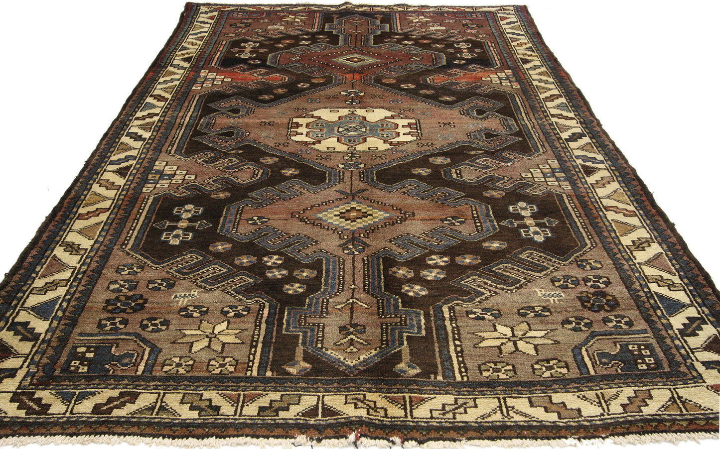 4 x 7 Antique Hamadan Rug 75327