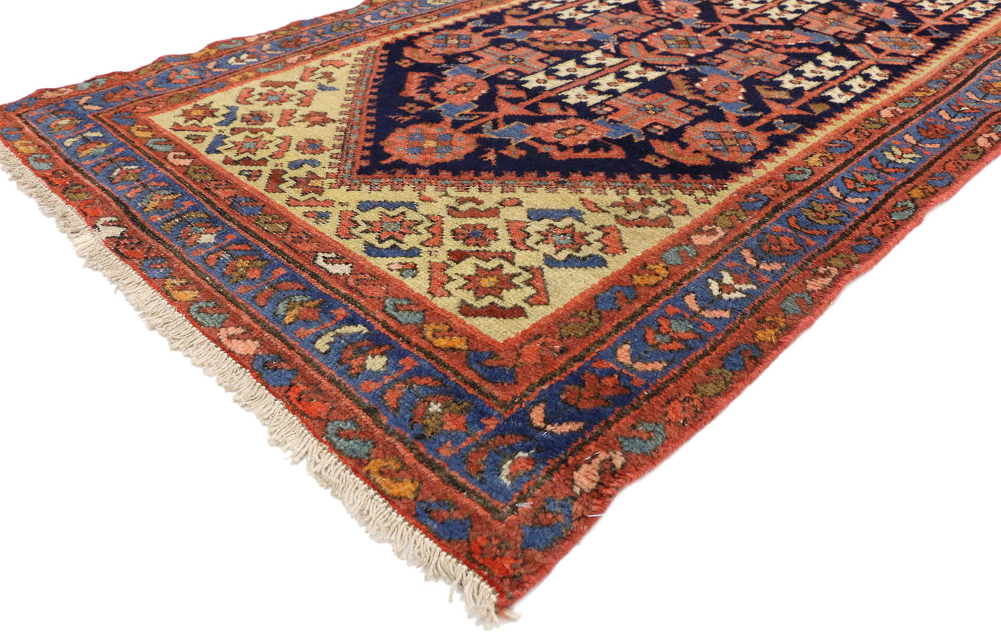 3 x 8 Antique Persian Malayer Runner 75339