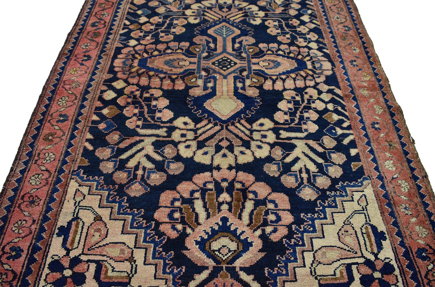 4 x 10 Antique Hamadan Rug 75369