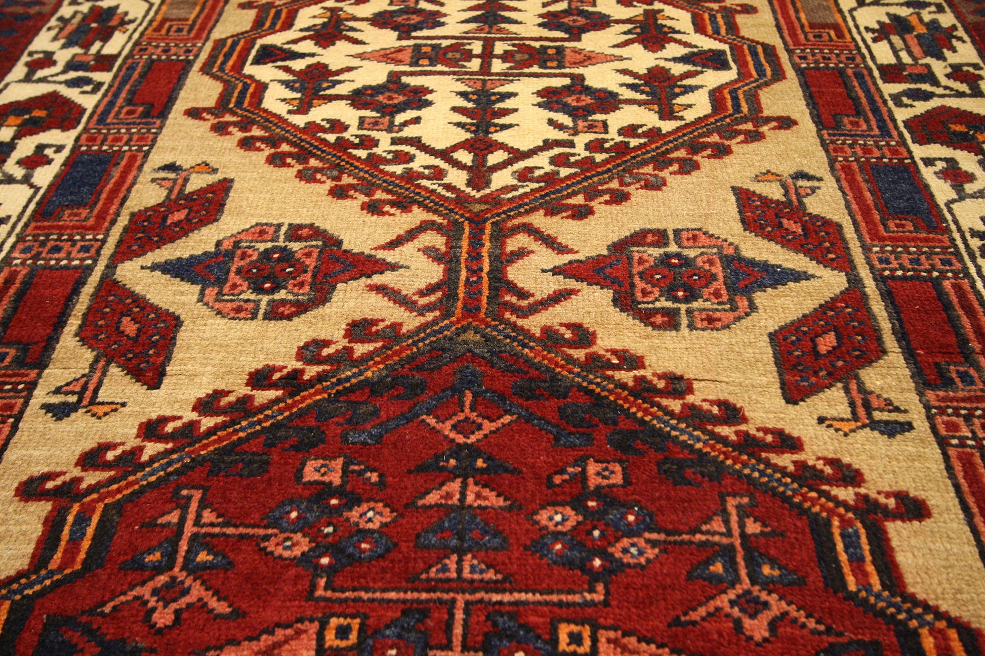 3 x 11 Vintage Persian Azerbaijan Rug 75371