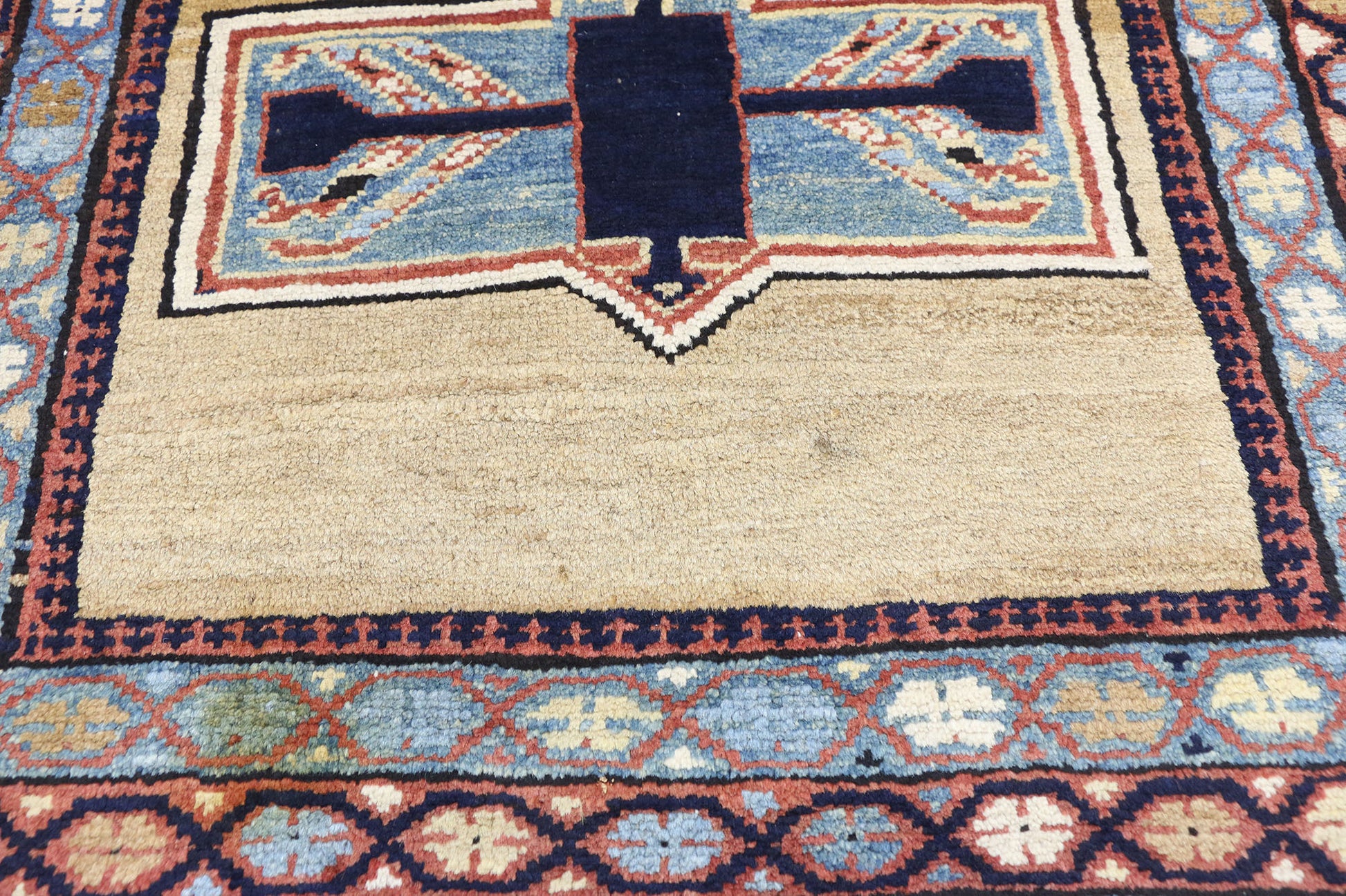 4 x 5 Antique Persian Azerbaijan Rug 75633