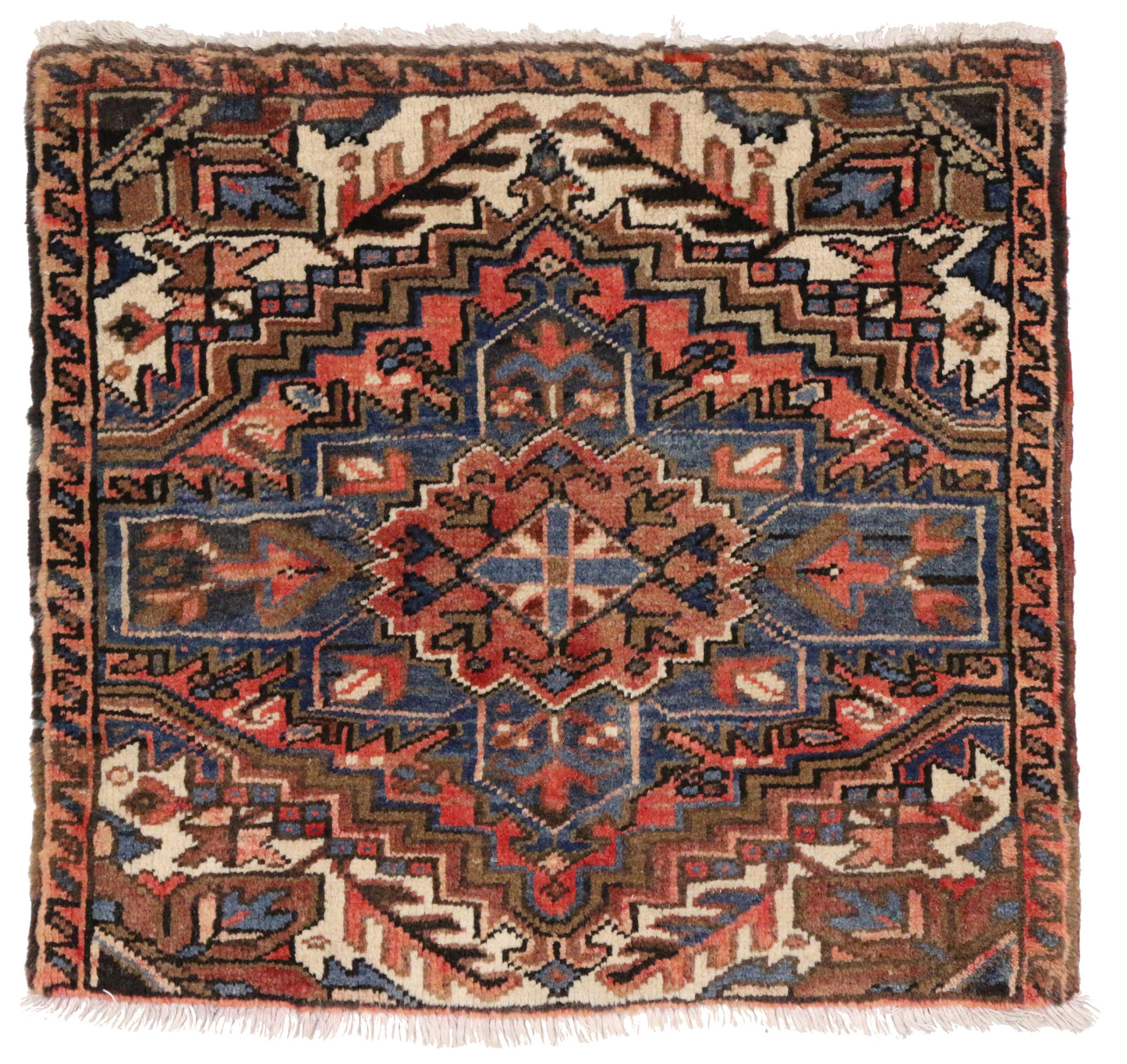 2 x 2 Vintage Heriz Rug 75755