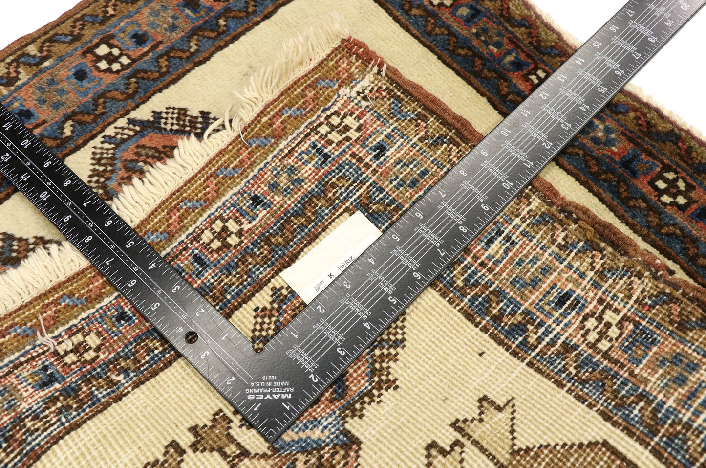 2 x 2 Vintage Persian Heriz Rug 75761