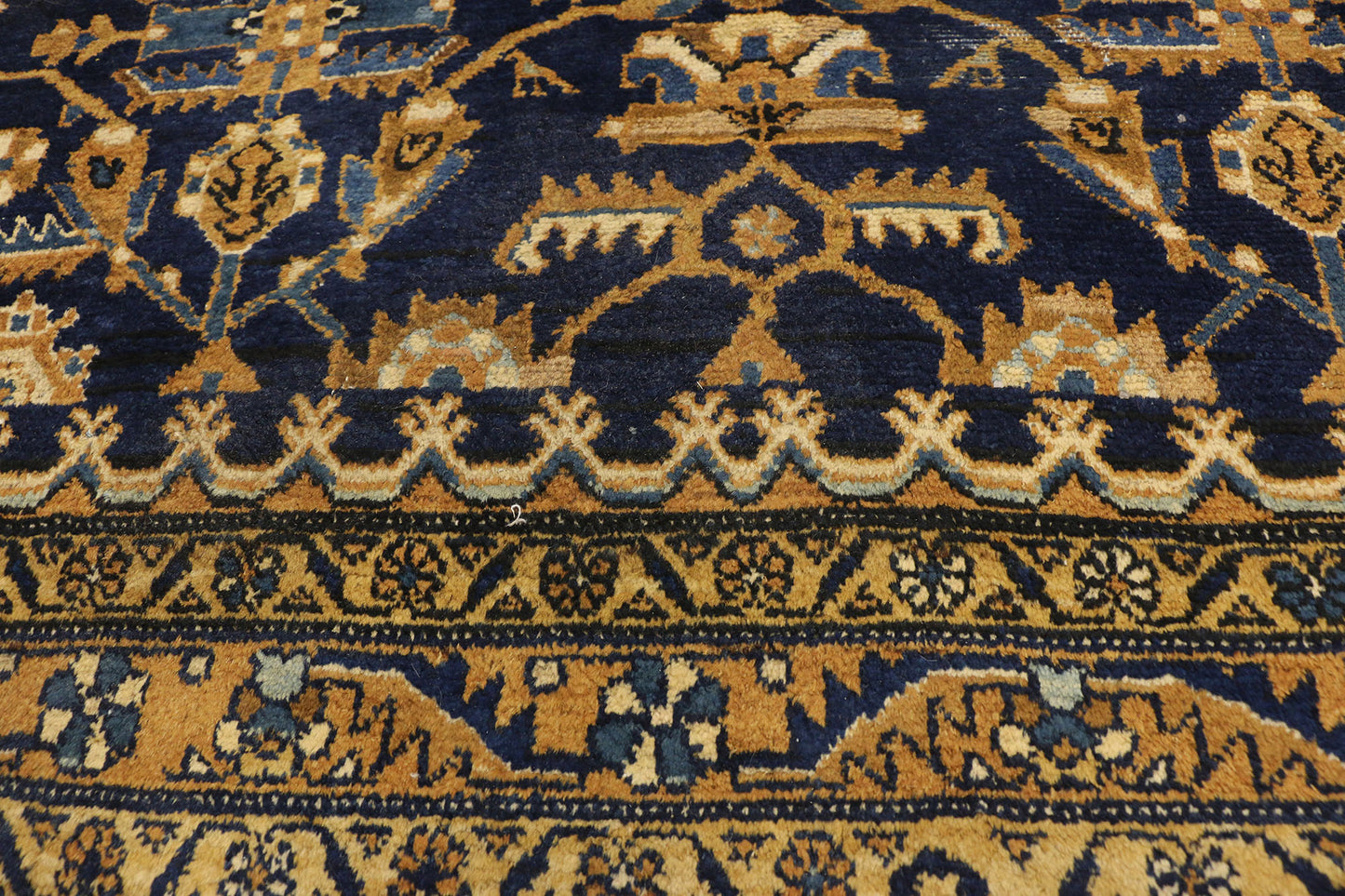 5 x 6 Vintage Persian Hamadan Rug 75775