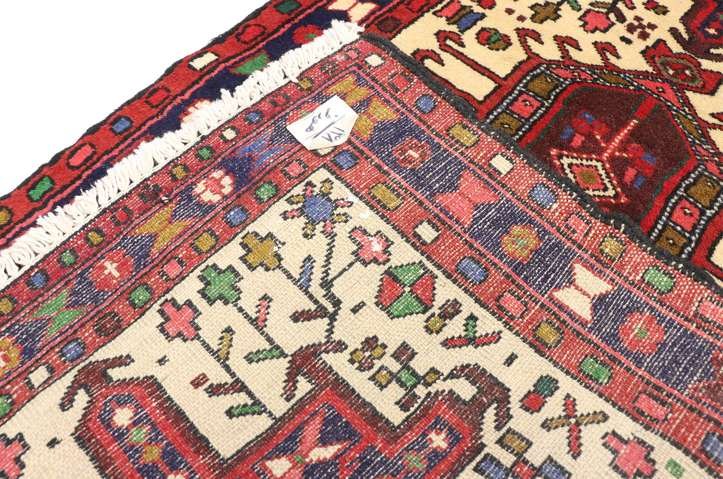 2 x 7 Vintage Persian Heriz Rug 75797