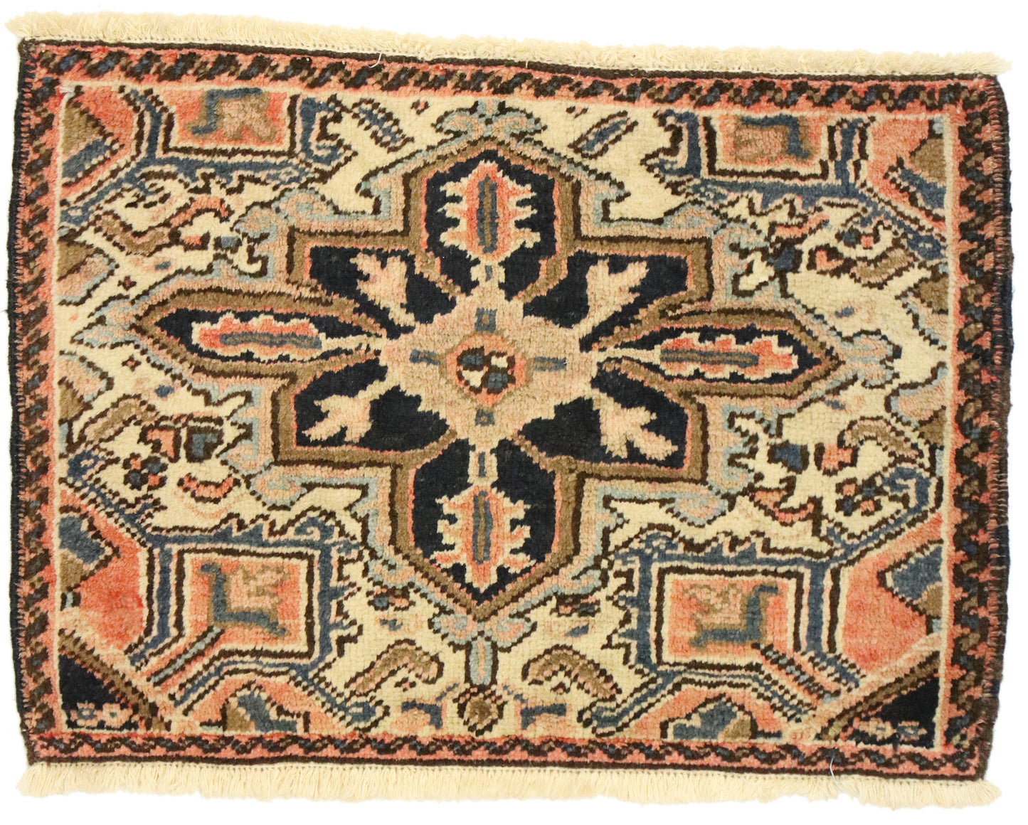 2 x 2 Vintage Persian Heriz Rug 75805