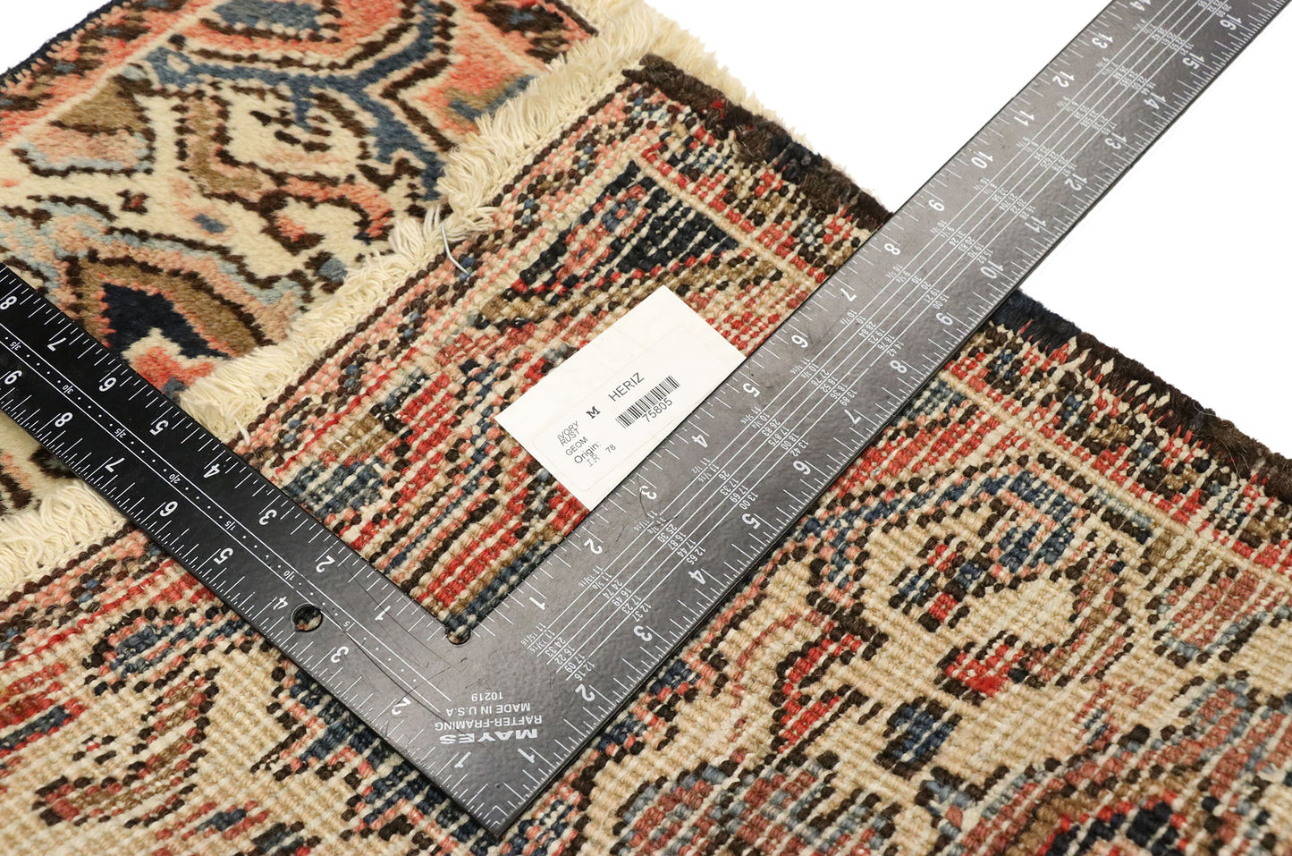 2 x 2 Vintage Persian Heriz Rug 75805