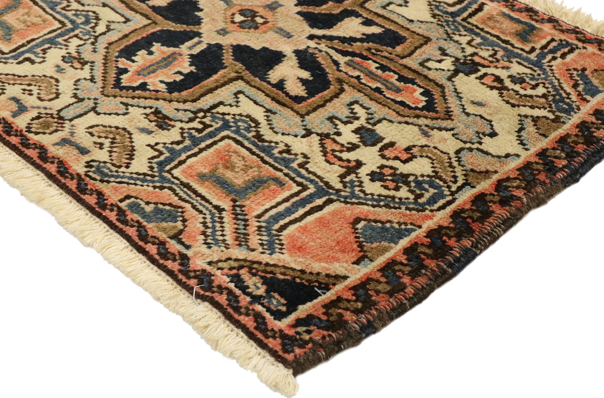 2 x 2 Vintage Persian Heriz Rug 75805