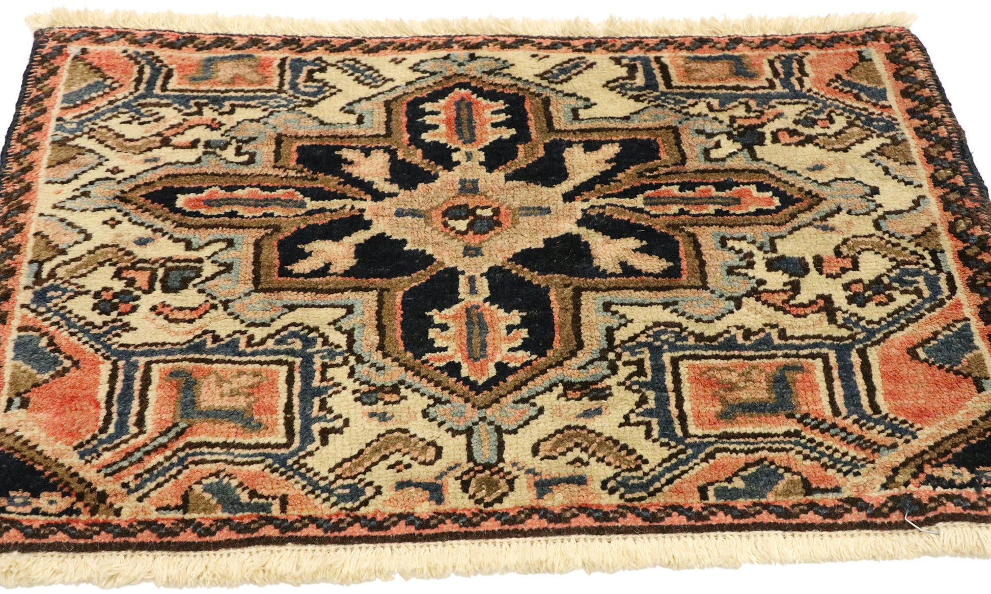 2 x 2 Vintage Persian Heriz Rug 75805