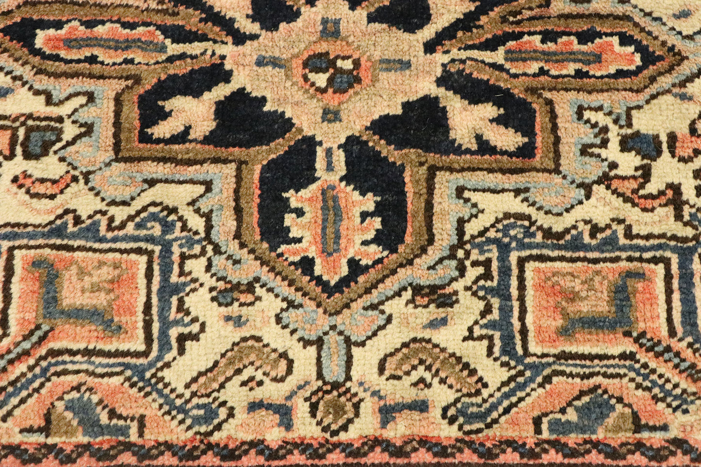 2 x 2 Vintage Persian Heriz Rug 75805
