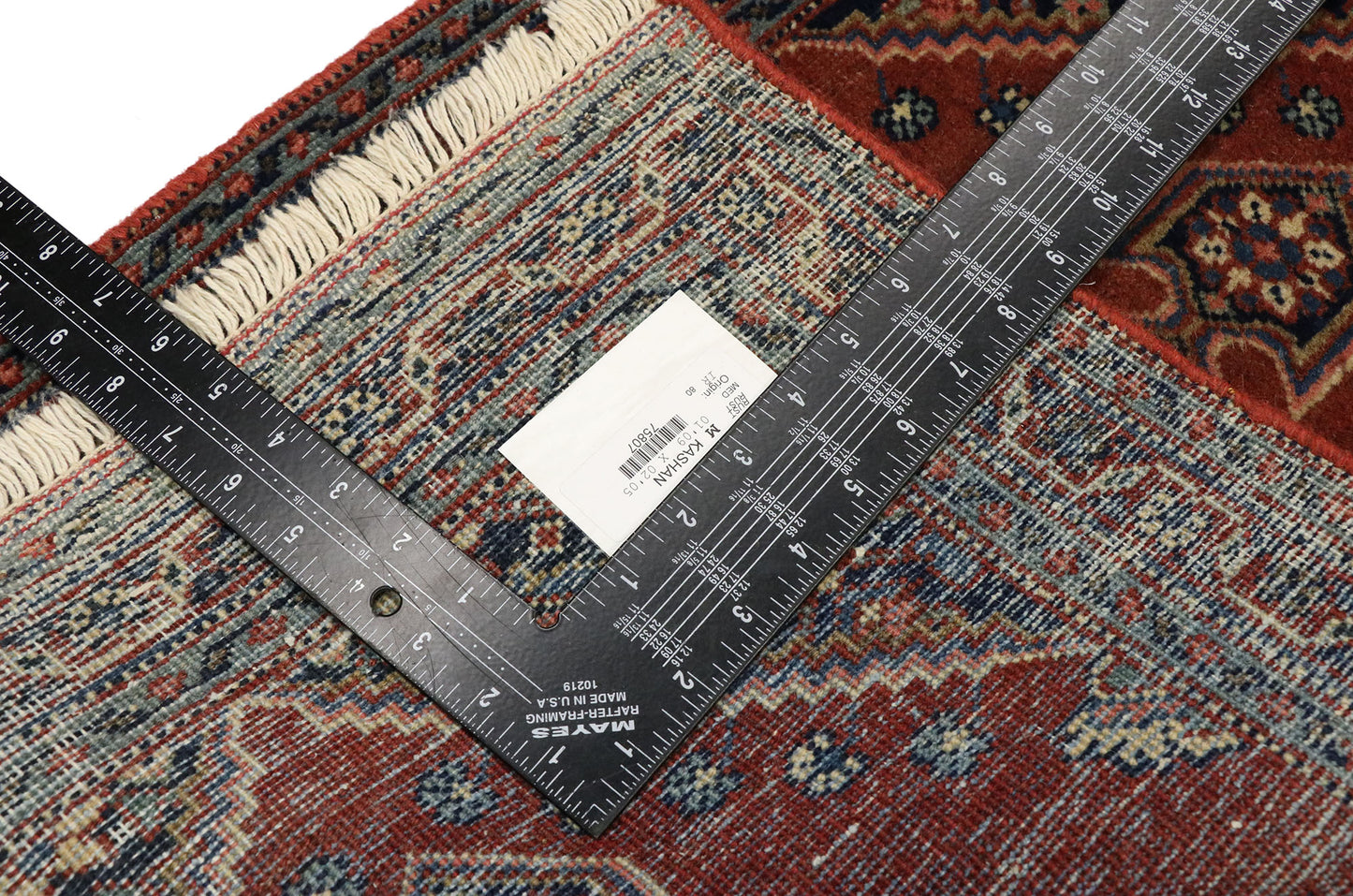 2 x 2 Vintage Persian Kashan Rug 75807