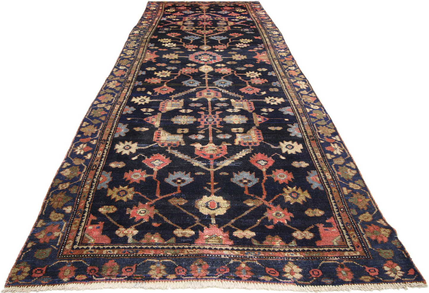 4 x 11 Vintage Malayer Rug 75970
