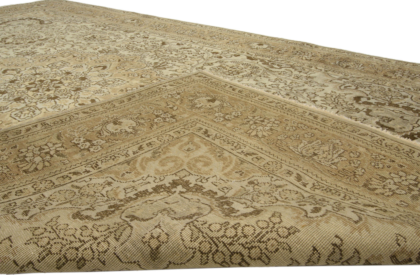 6 x 10 Vintage Persian Tabriz Rug 75972