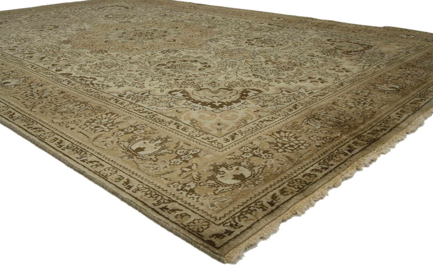 6 x 10 Vintage Persian Tabriz Rug 75972