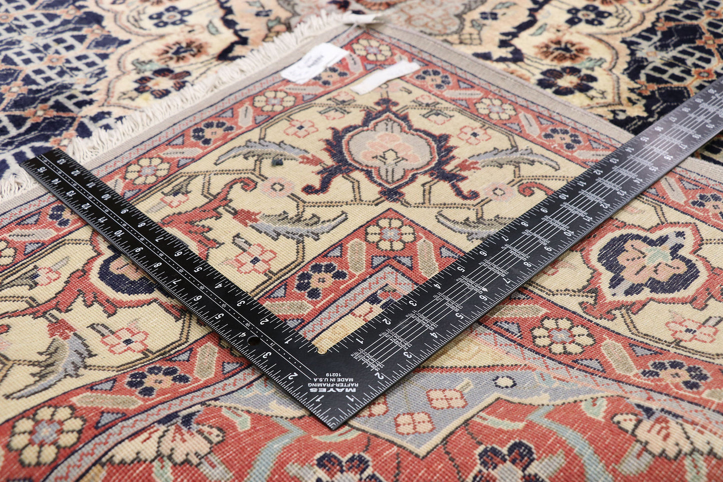 6 x 6 Vintage Persian Bijar Rug 76053