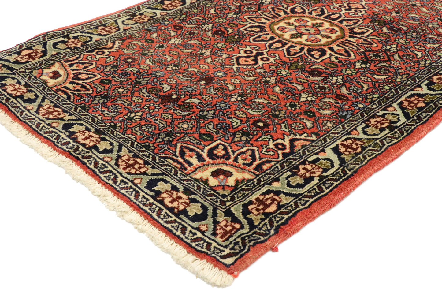 2 x 4 Vintage Persian Bijar Rug 76054