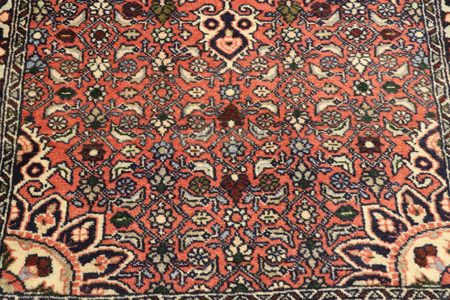 2 x 4 Vintage Persian Bijar Rug 76054