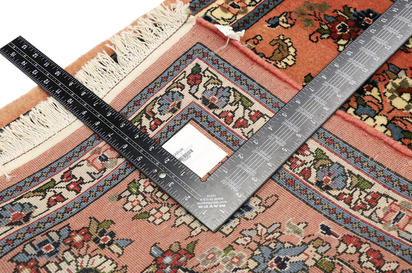 2 x 4 Vintage Persian Sarouk Rug 76069