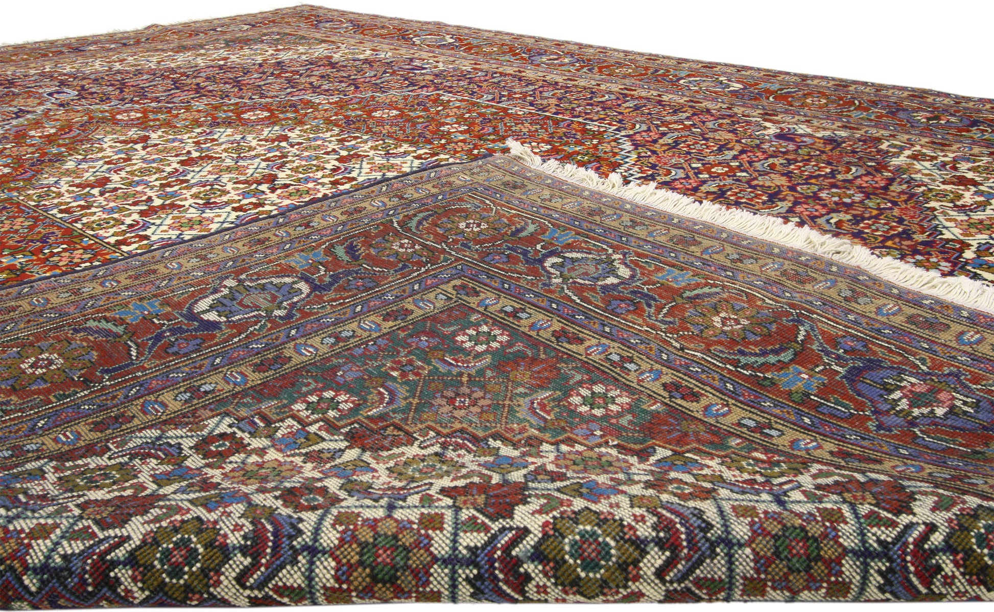 8 x 11 Vintage Persian Azerbaijan Rug 76150