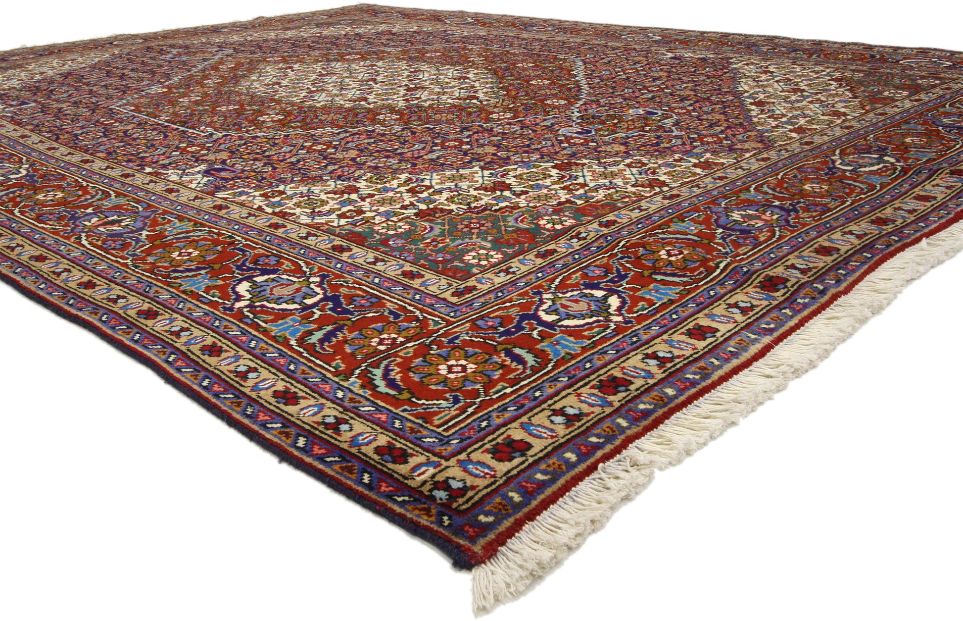 8 x 11 Vintage Persian Azerbaijan Rug 76150