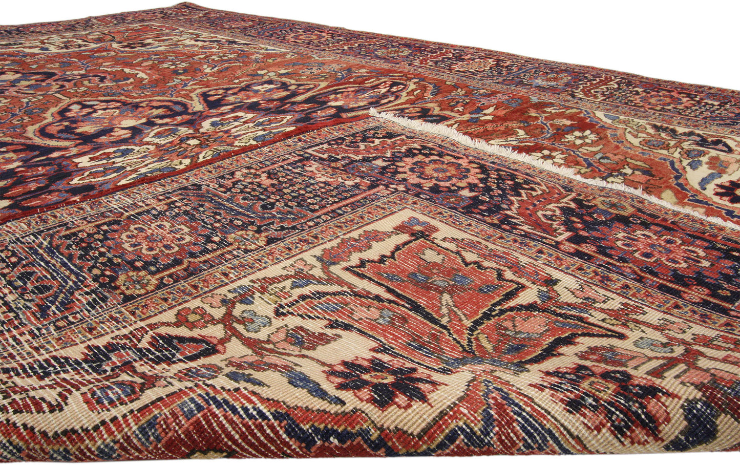 8 x 11 Vintage Persian Heriz Rug 76183