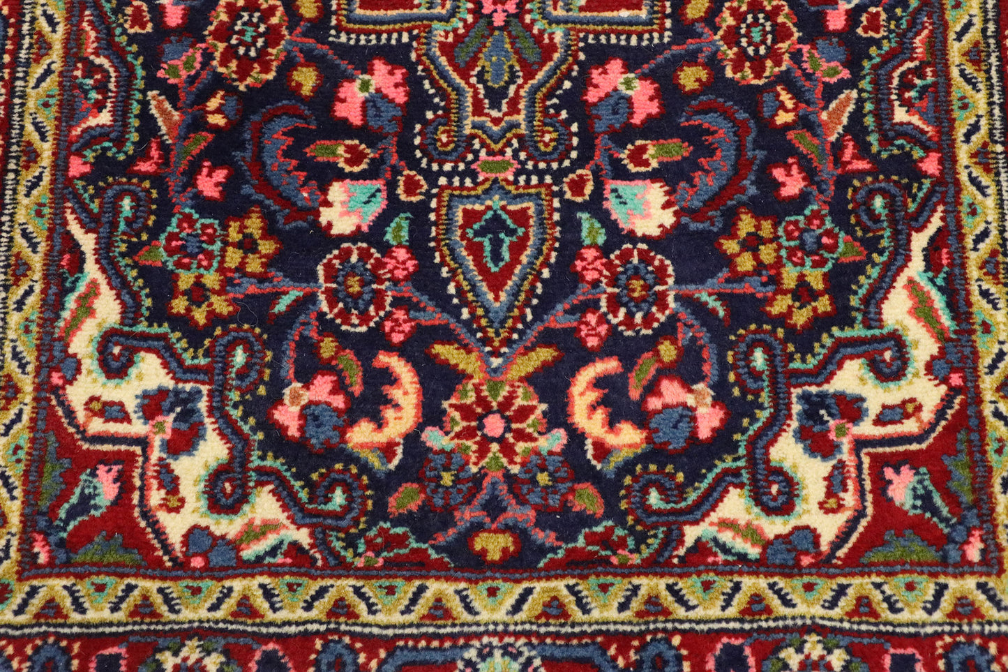 2 x 3 Vintage Persian Hamadan Rug 76219