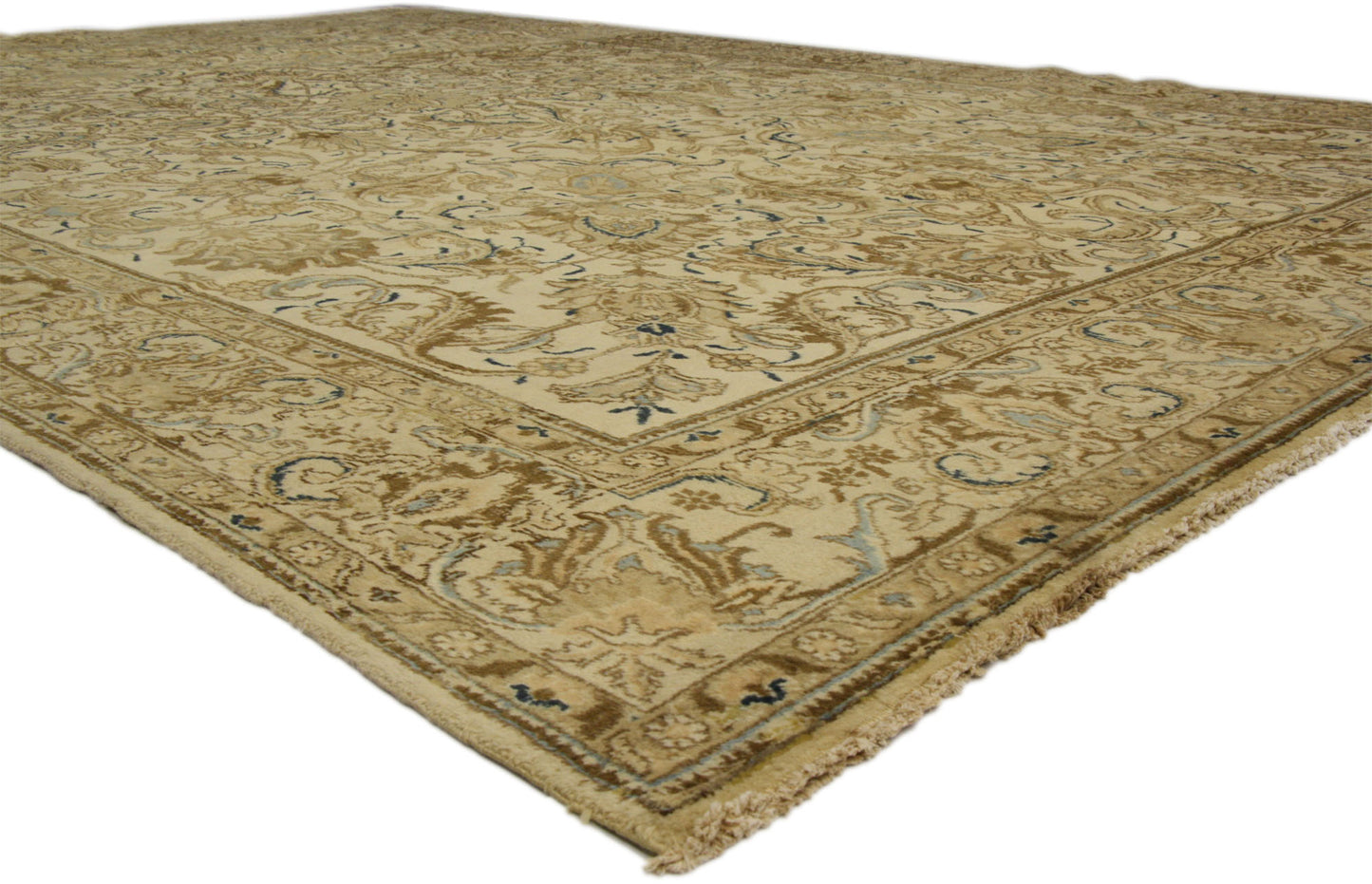 11 x 16 Vintage Persian Tabriz Rug 76357