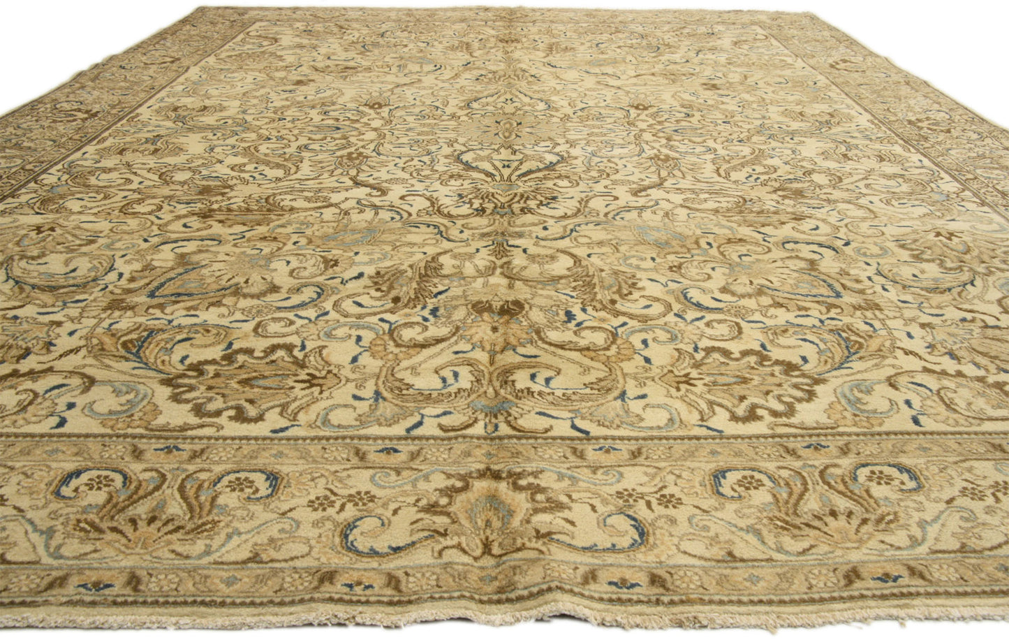 11 x 16 Vintage Persian Tabriz Rug 76357