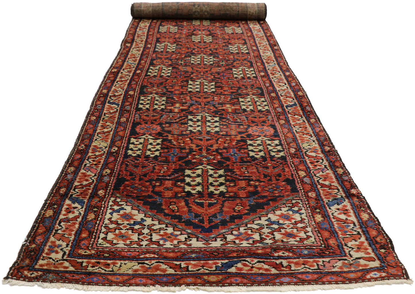 3 x 16 Antique Persian Malayer Rug 76381