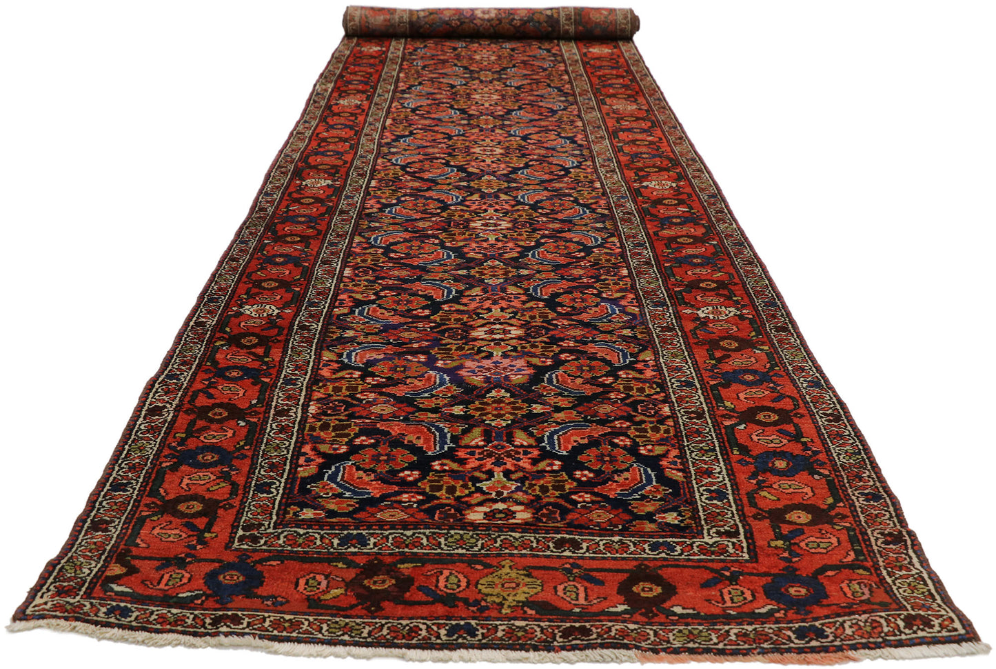 3 x 16 Antique Persian Malayer Runner 76423