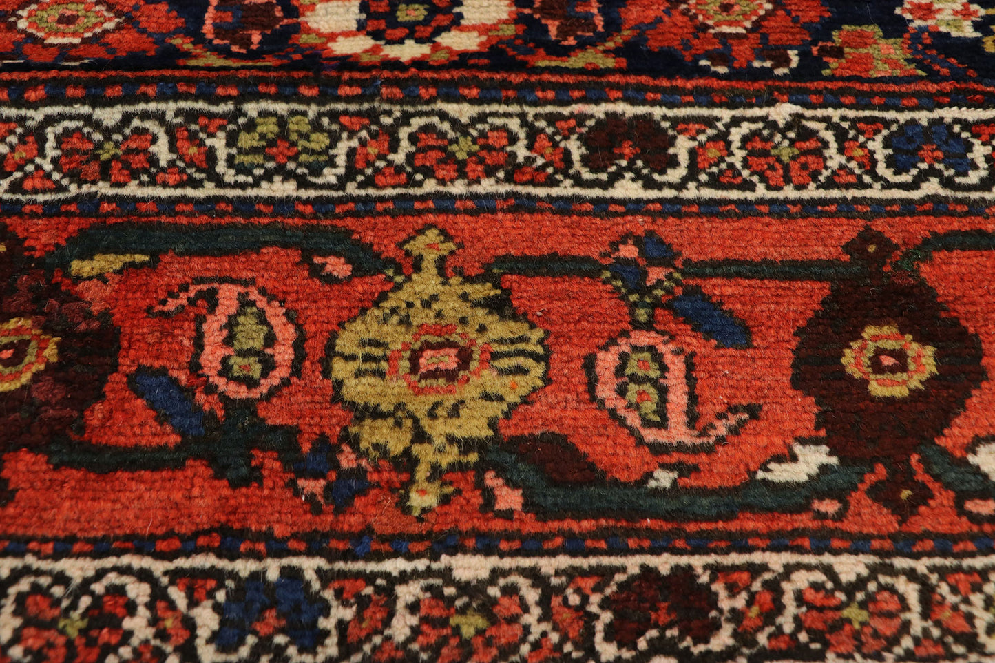 3 x 16 Antique Persian Malayer Runner 76423