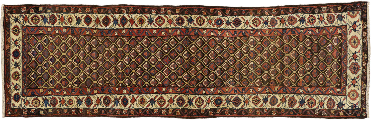 3 x 10 Antique Hamadan Rug 76424