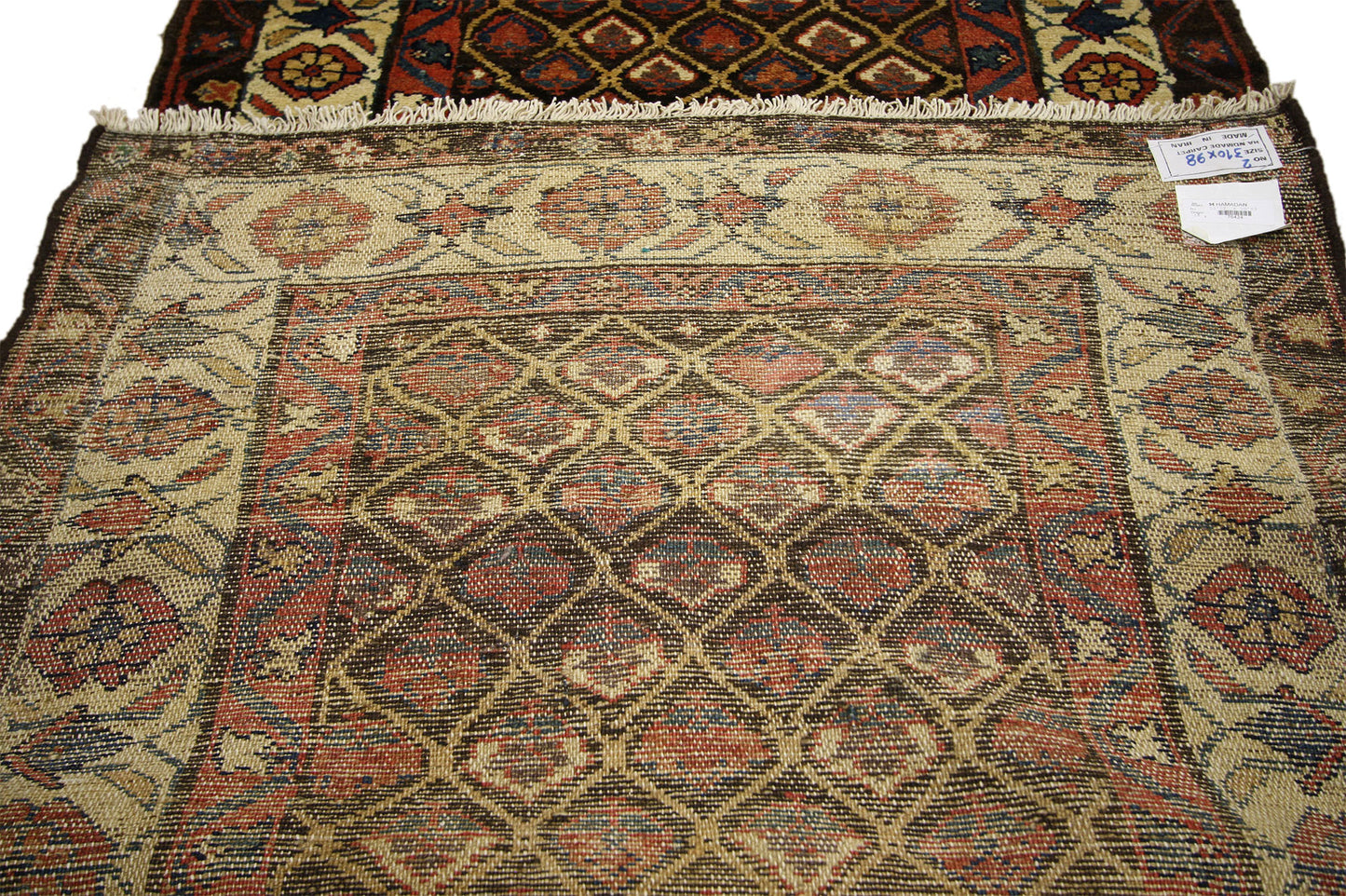 3 x 10 Antique Hamadan Rug 76424