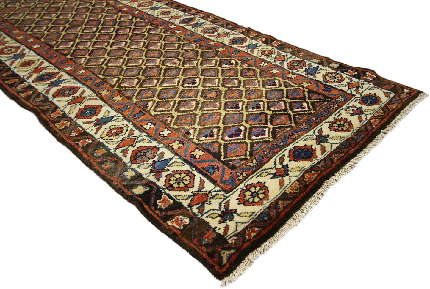 3 x 10 Antique Hamadan Rug 76424