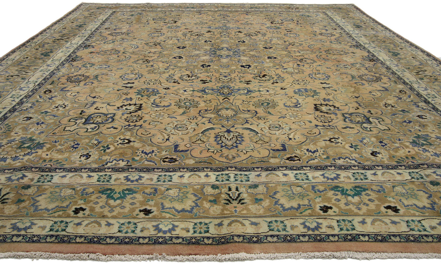 10 x 13 Vintage Persian Khorassan Rug 76440