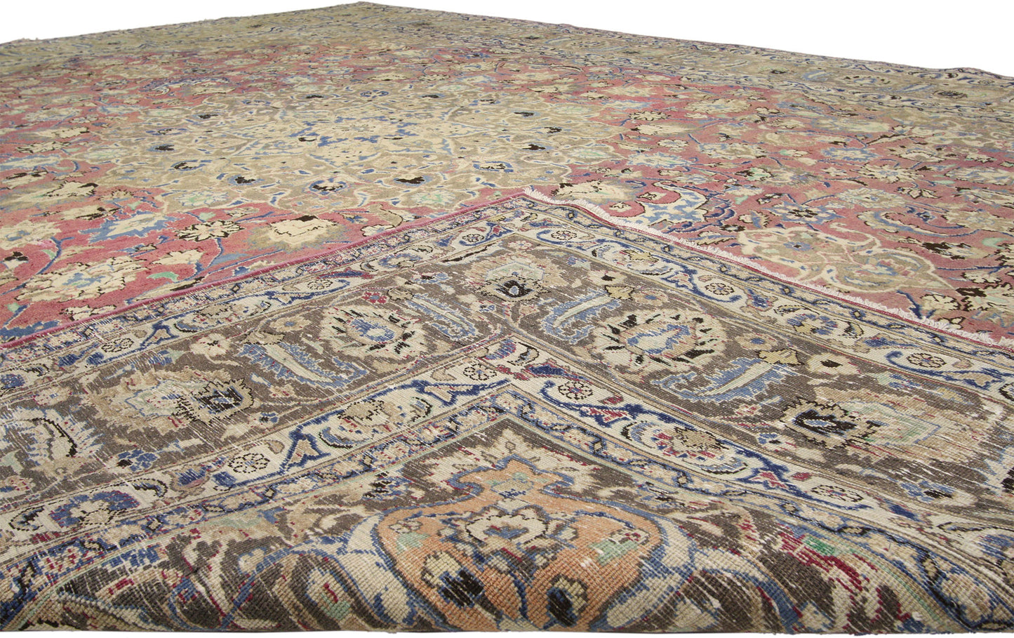 10 x 13 Vintage Khorassan Rug 76466