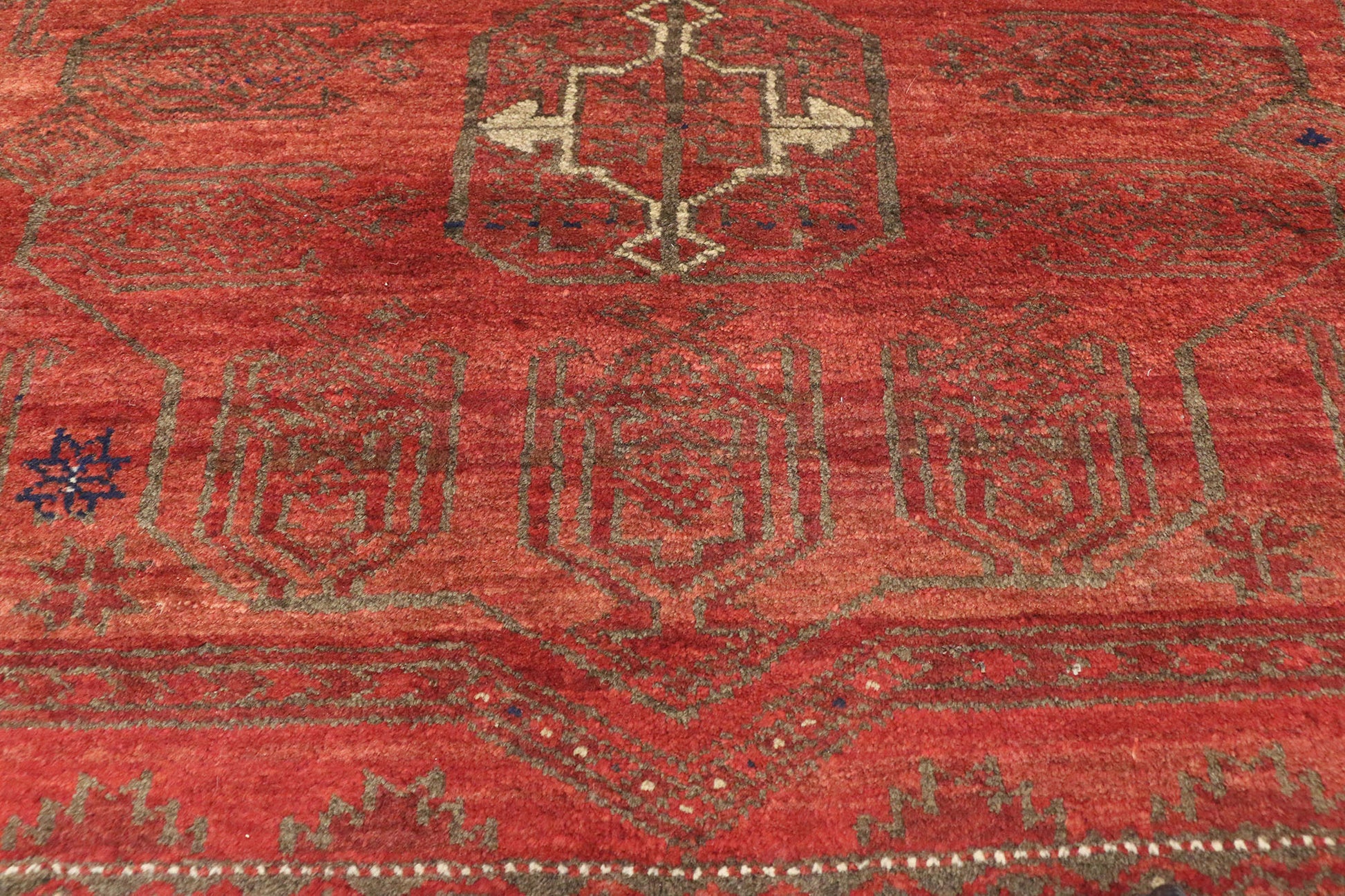 4 x 9 Vintage Persian Baluch Rug 76495