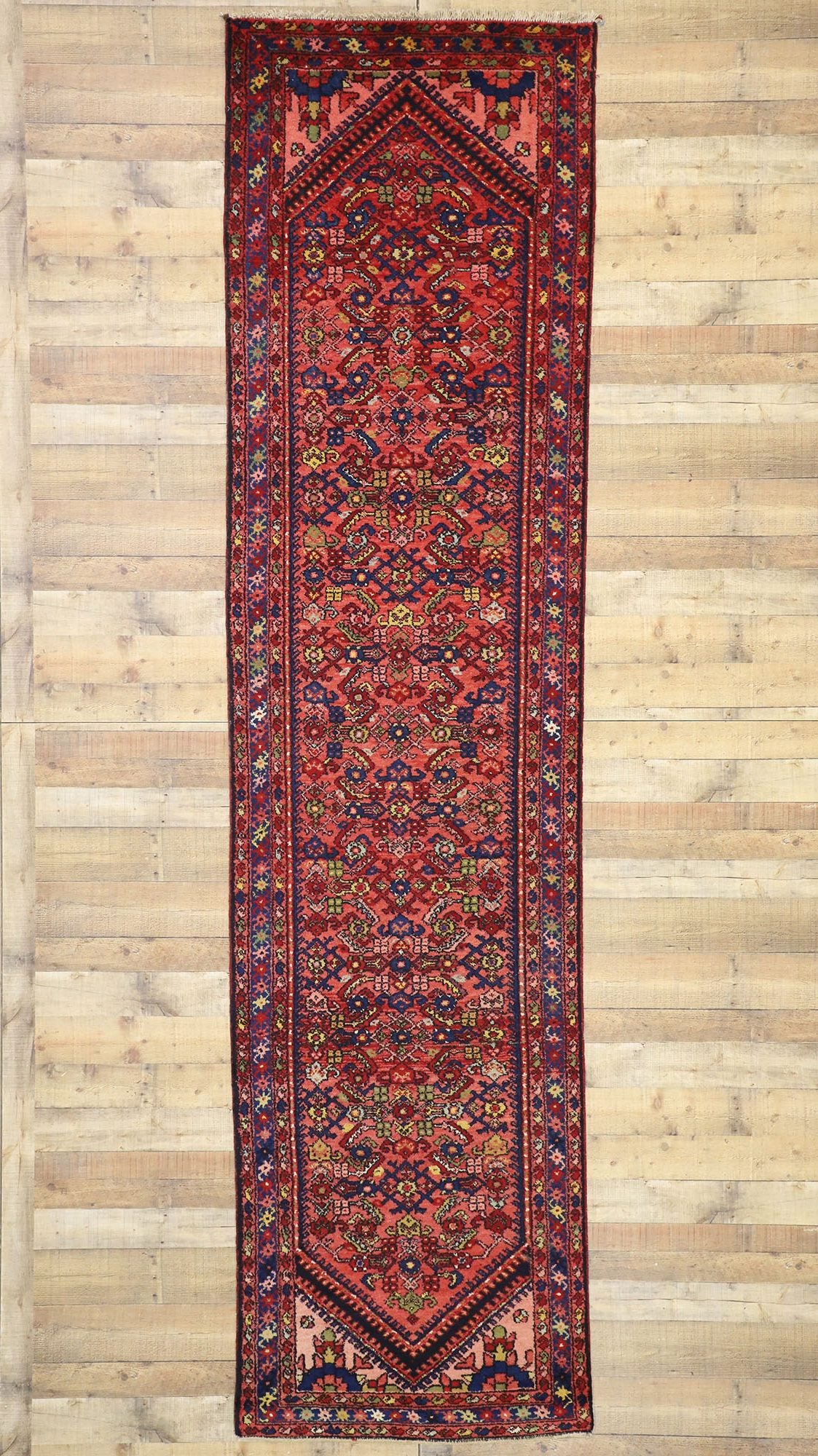3 x 13 Antique Persian Malayer Runner 76506