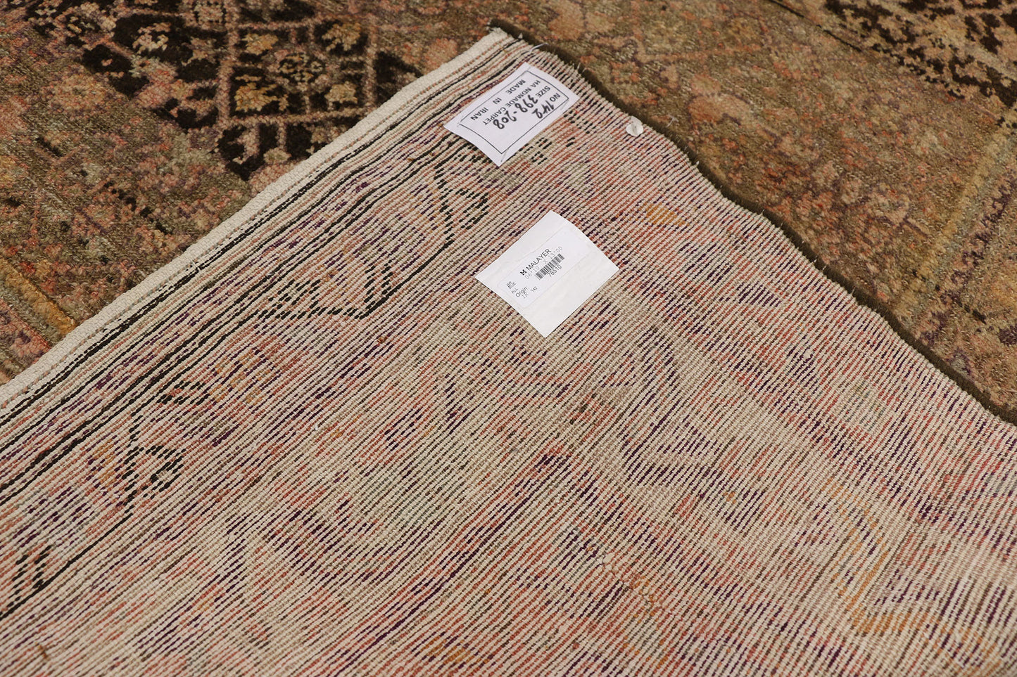7 x 13 Antique Persian Malayer Rug 76510