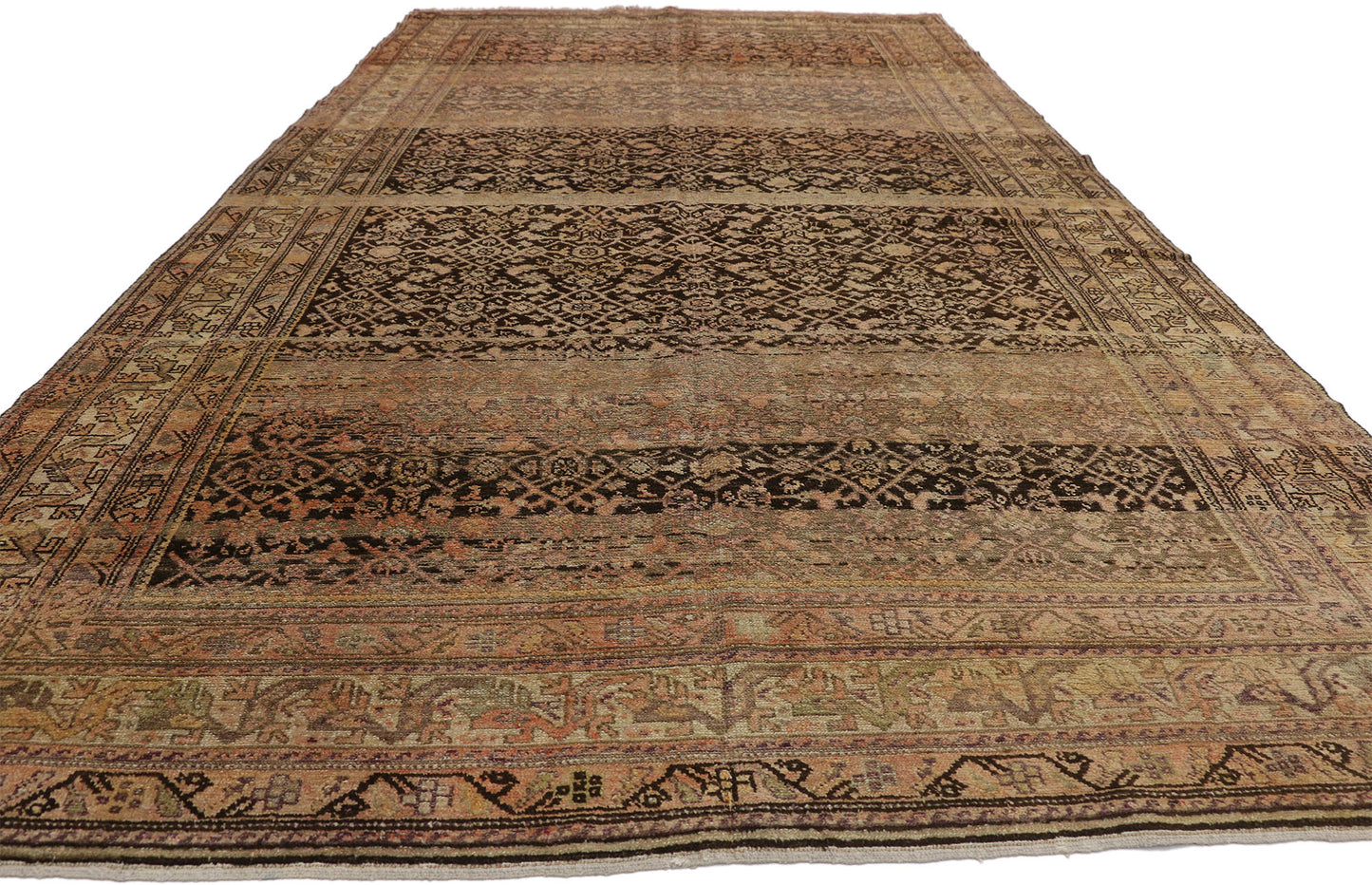 7 x 13 Antique Persian Malayer Rug 76510