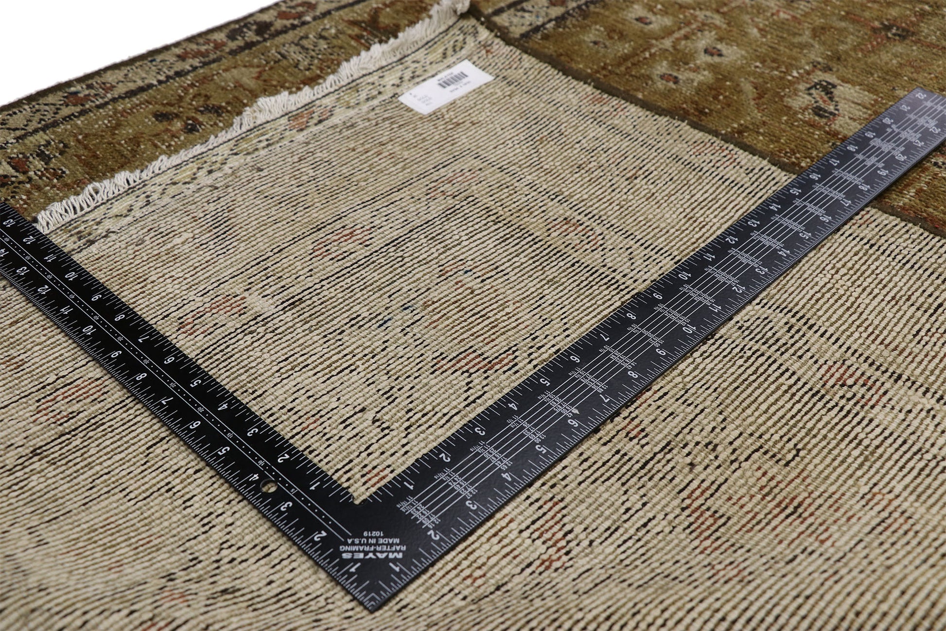 3 x 16 Antique Persian Malayer Runner 76552