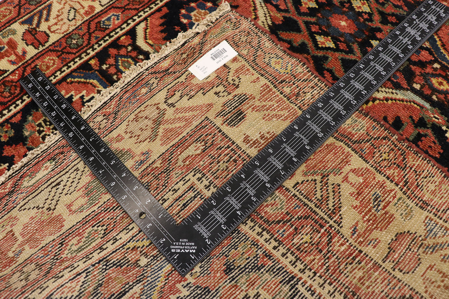 3 x 15 Antique Persian Malayer Runner 76581