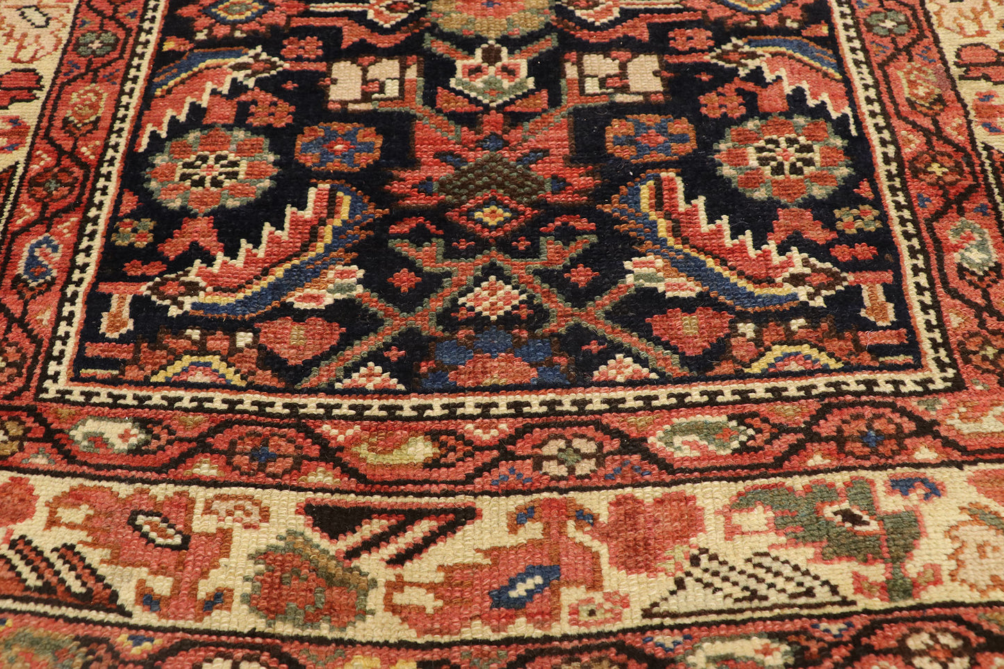 3 x 15 Antique Persian Malayer Runner 76581