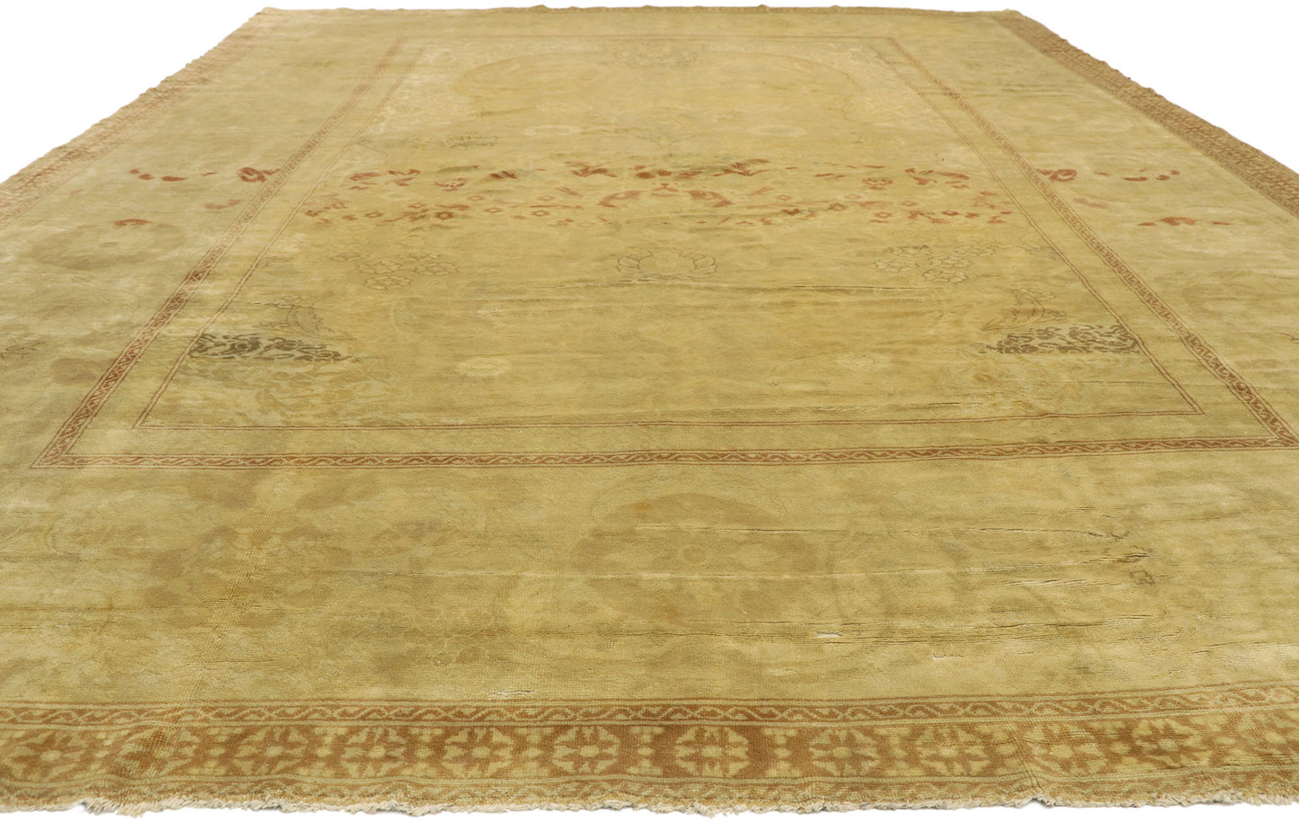11 x 14 Antique European Austrian Rug 76605