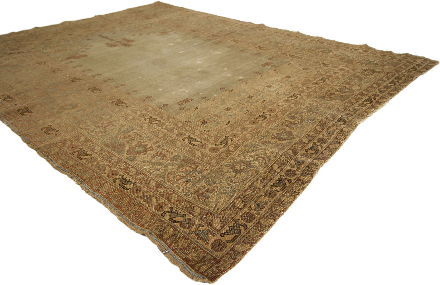 4 x 5 Antique Turkish Sivas Prayer Rug 76611