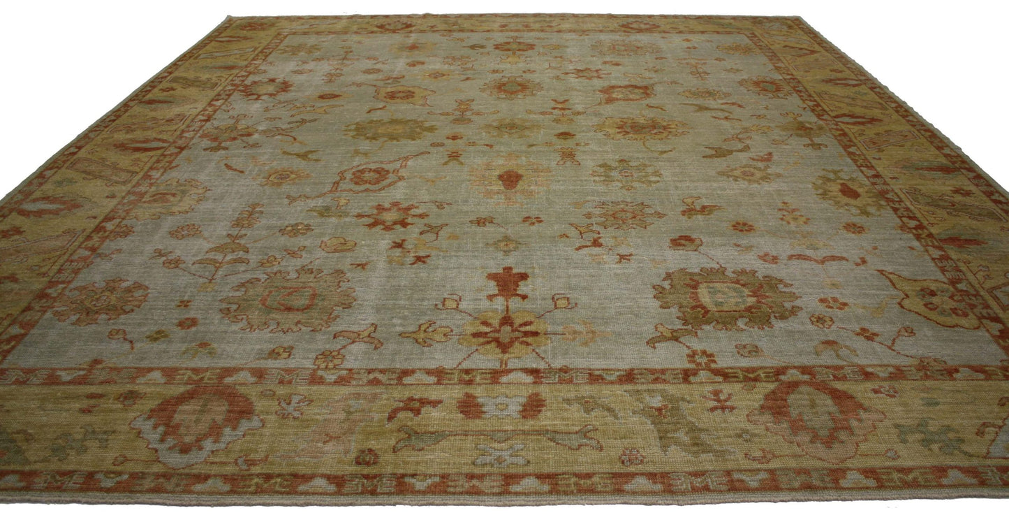 12 x 14 Oushak Rug 76622