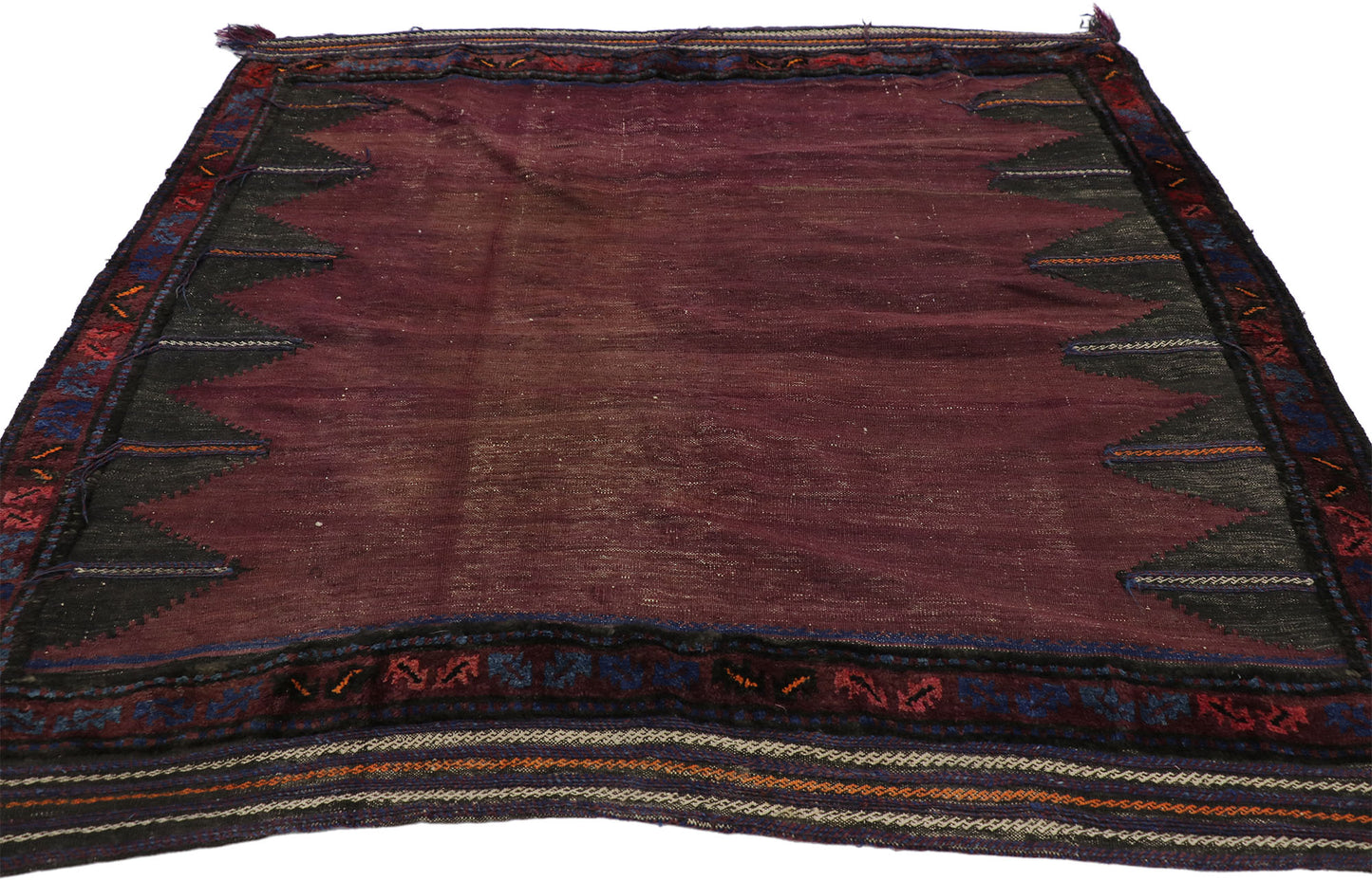 4 x 5 Antique Baluch Afghan Saddlebag 76627
