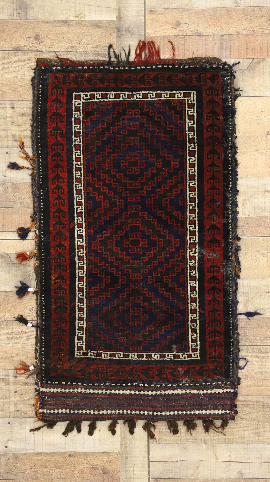 2 x 4 Antique Afghan Pushti Bag 76631