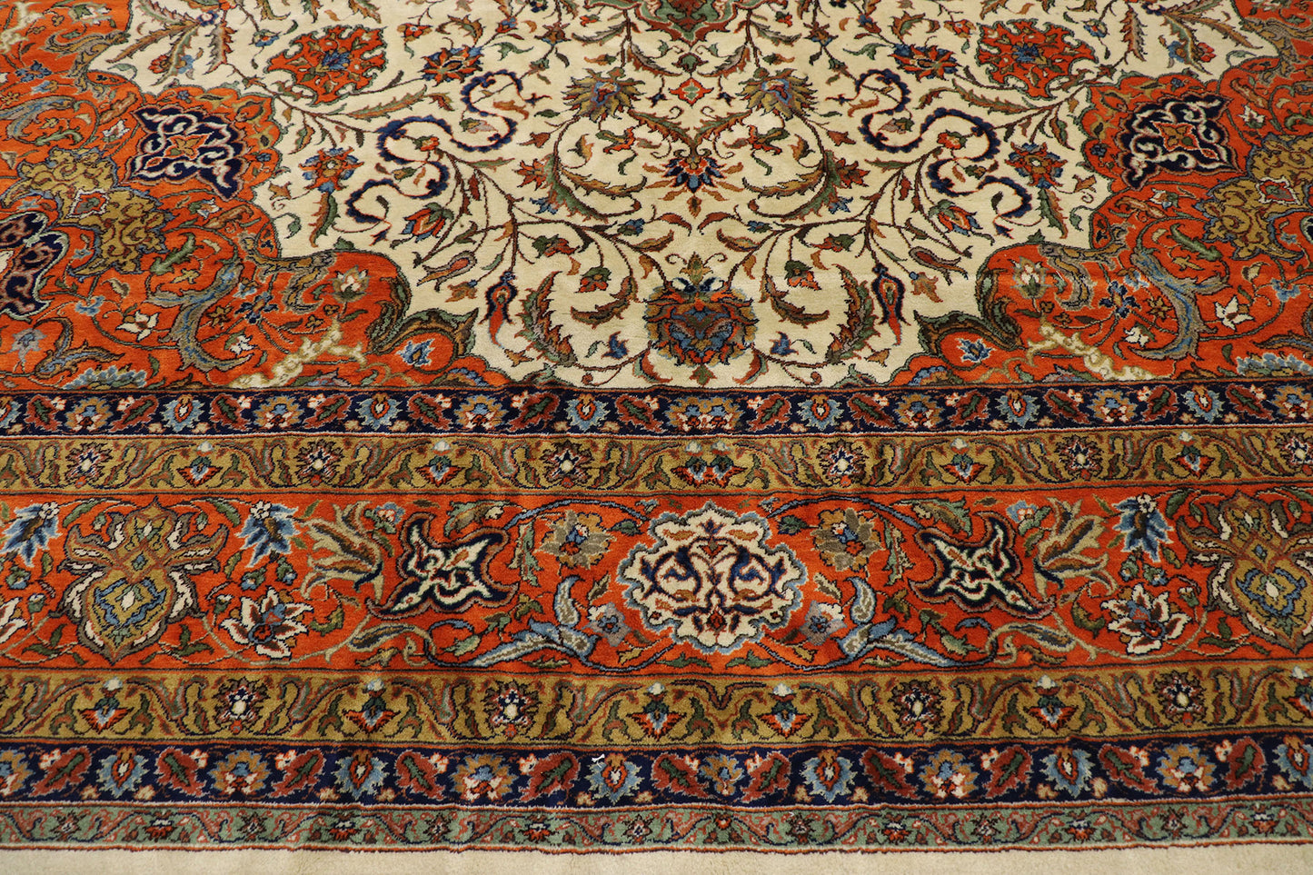12 x 18 Vintage Romanian Mashhad Rug 76657